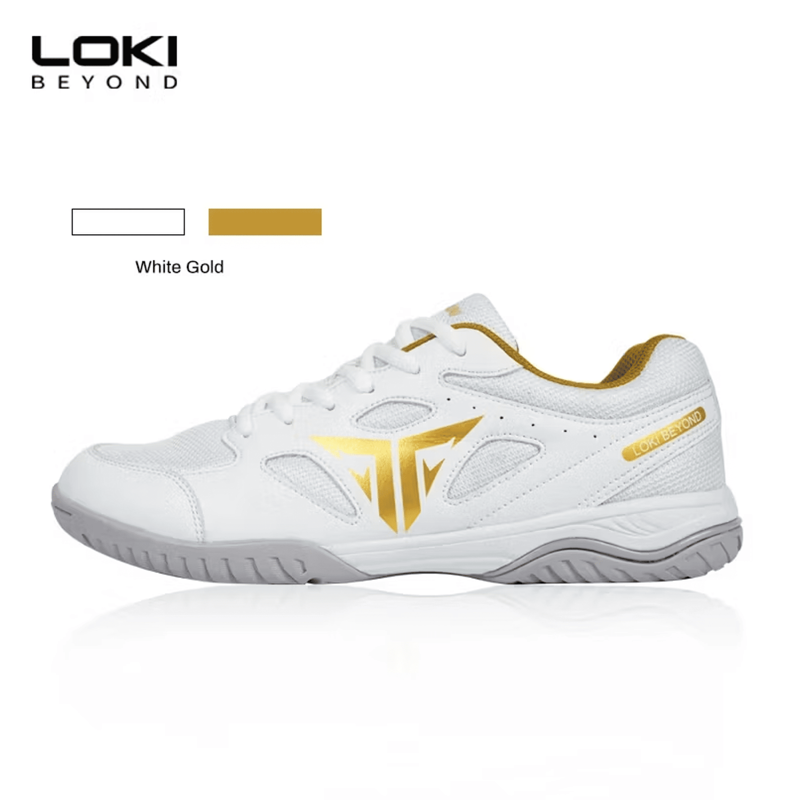 Loki Telson Shoe - White Gold