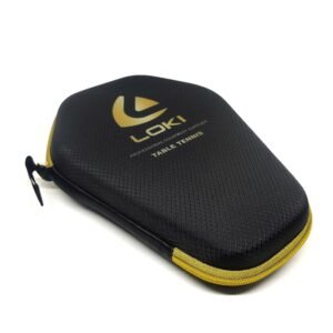 Loki Hard Shell Premium Double Bat Cover - Black Golden